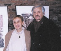 Kamila Štanclová a režisér Dušan Hanák