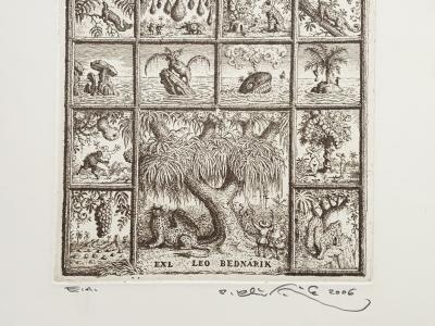 Peter Kľúčik, ExLibris Leo Bednárik, 21x26 cm cena: 160 EUR