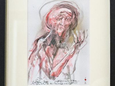 LUBO GUMAN, PASSIONS 1, KRESBA, 25X35, 180 EUR