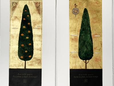 Yoshiko Tsbouchi, 2x STROM, grafiky 38x76, á 590 EUR